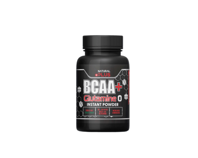 BCAA +Glutamine 0,pudră instant, (500g) – Naturalplus