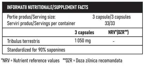 Tribulus 100 capsule - Naturalplus