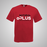 Tricou Negru/Roșu Natural Plus