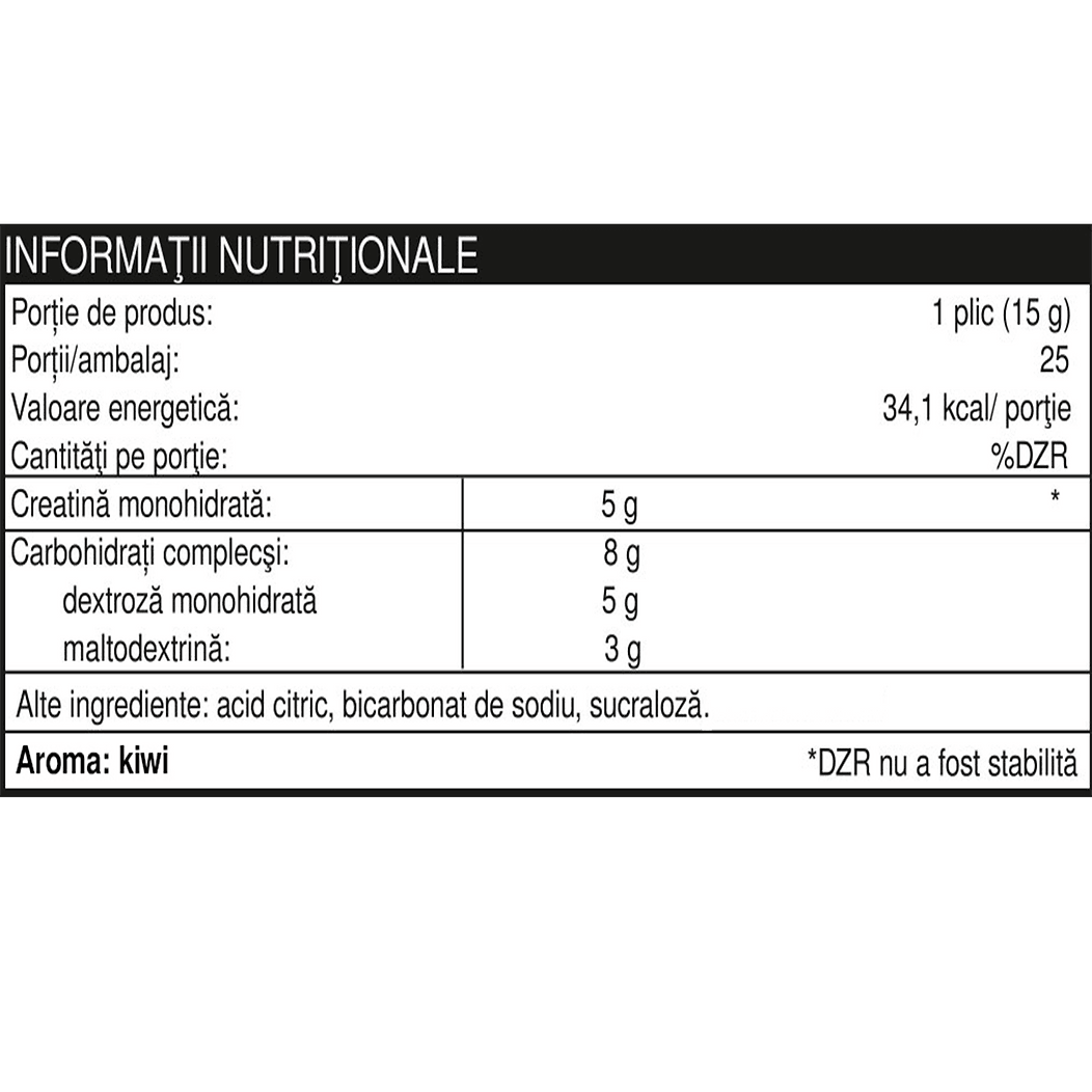 Creatină Efervescentă - Naturalplus