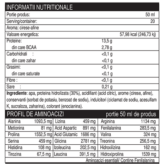 Amino Lichid 1L - Naturalplus