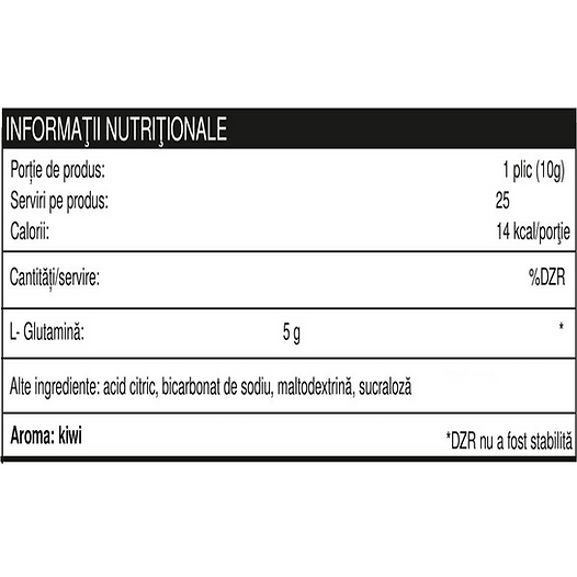 Glutamina Evervescentă - Naturalplus