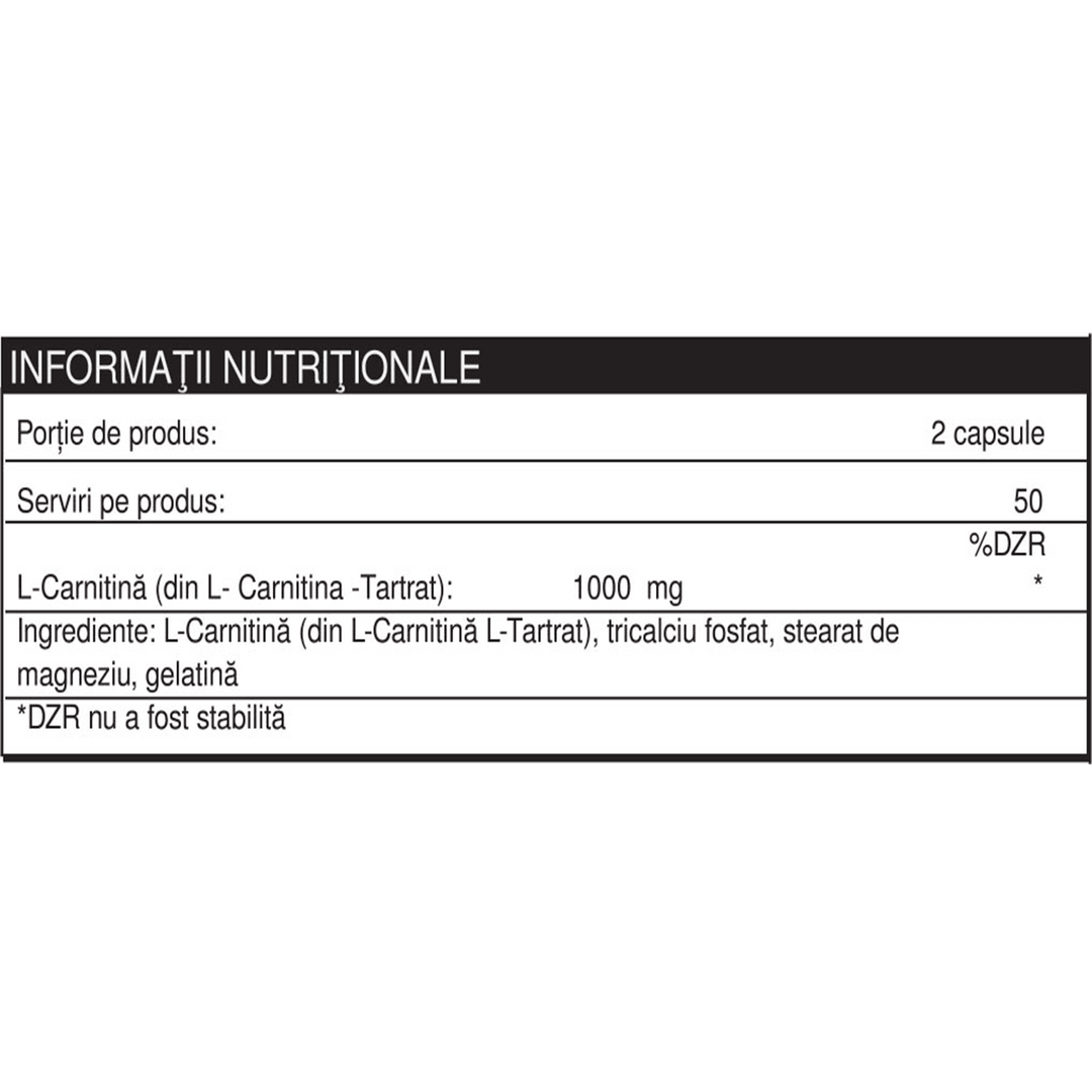 L-carnitine (500mg) - Naturalplus