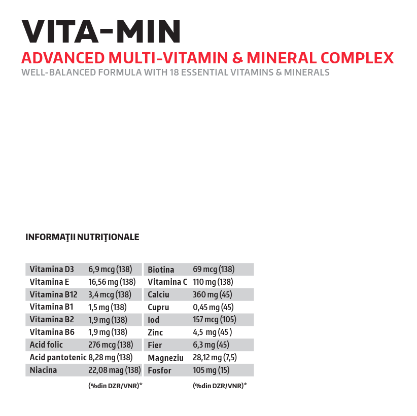 فيتا مين بودرا (40 وجبة)